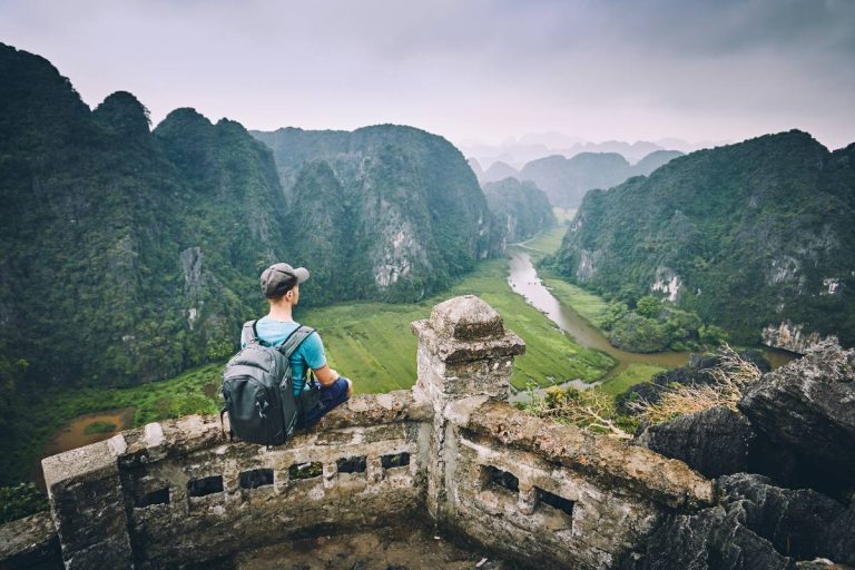 Un visiteur profitant de son voyage à Vietnam