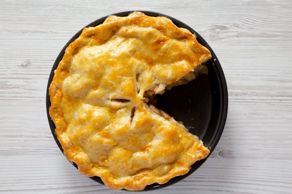 Une tarte au pomme fait maison
